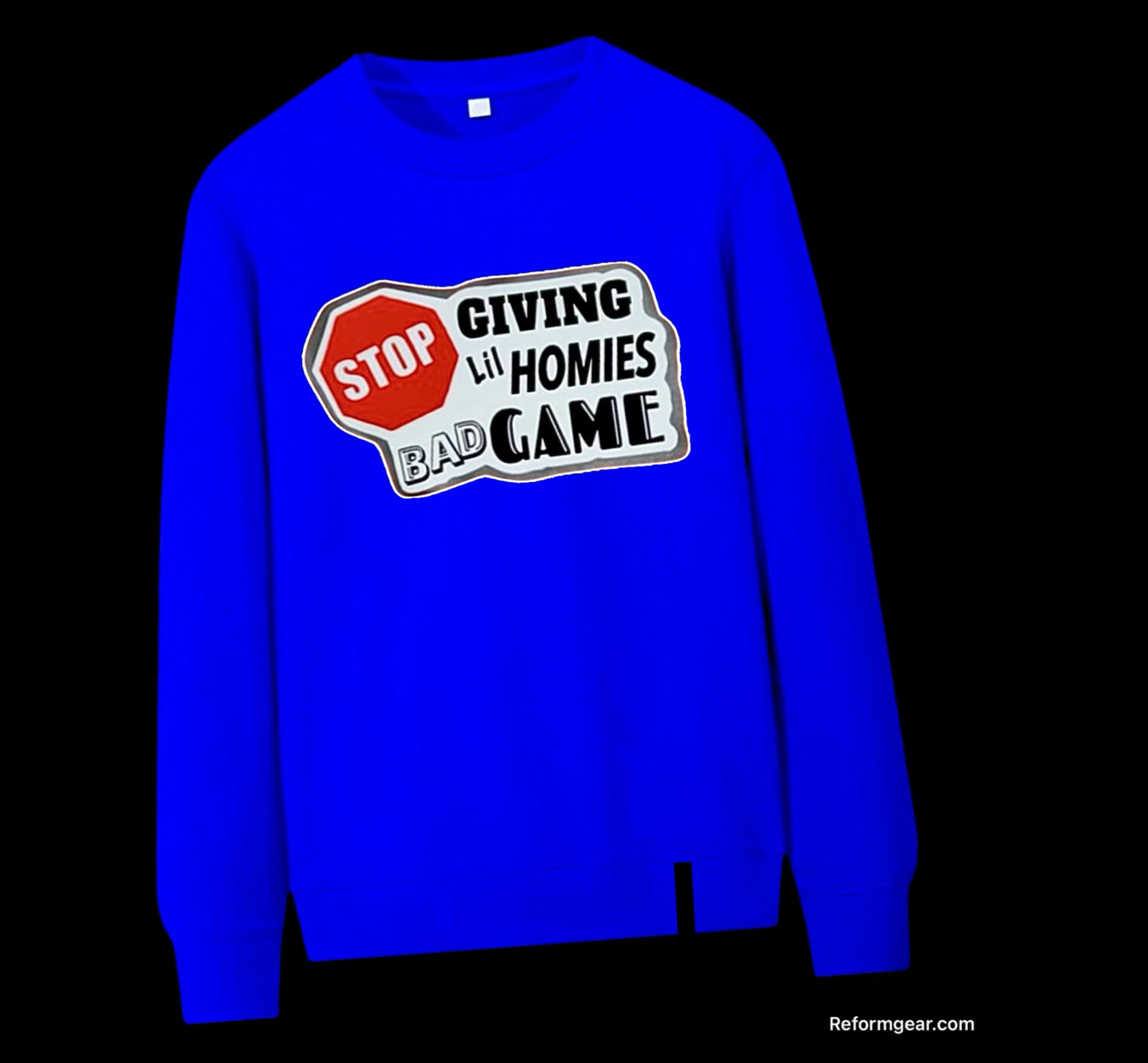 Bad Game Sweater Blue