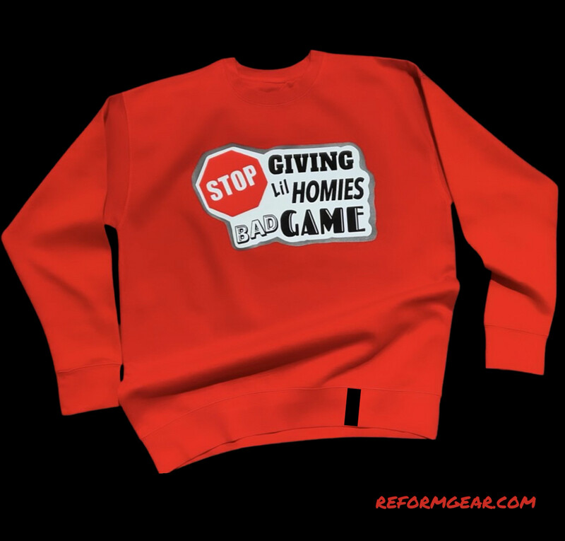 Bad Game Sweater Red