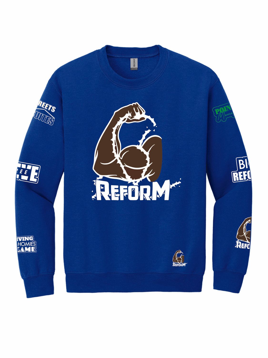 Reform Sweater Blue