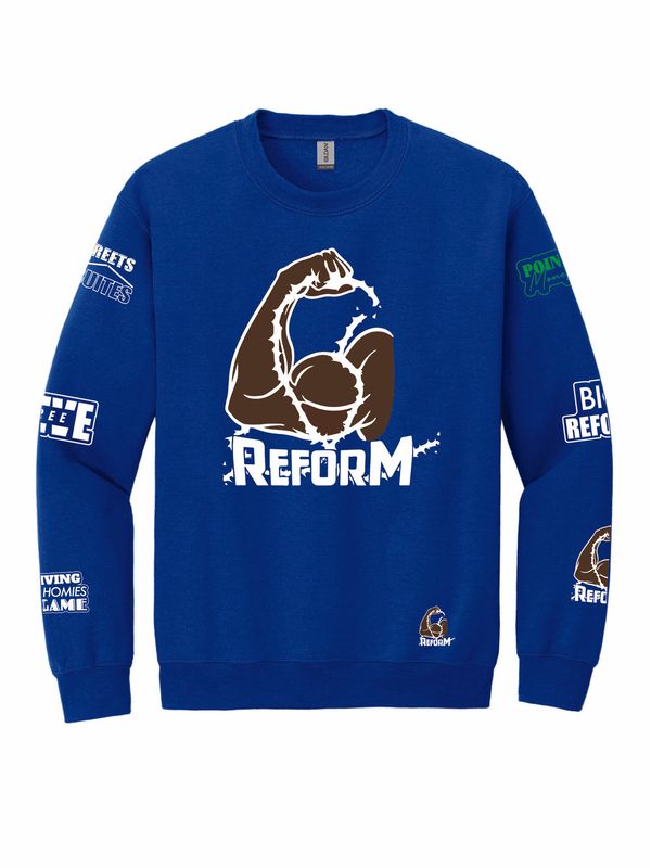Reform Sweater Blue