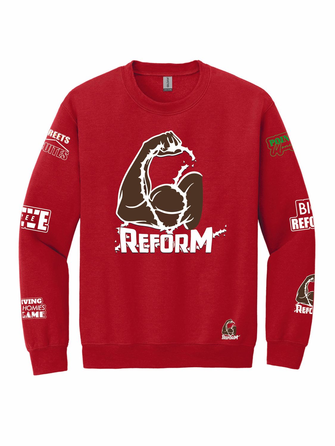 Reform Sweater Red