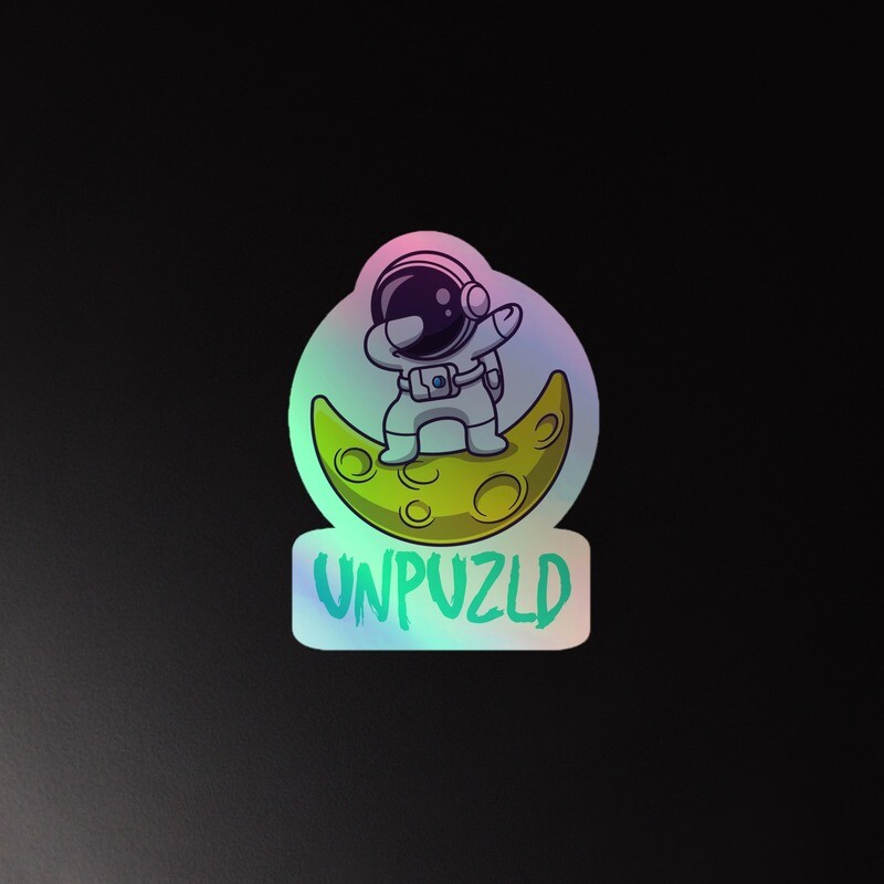 Holographic UNPUZLD Sticker