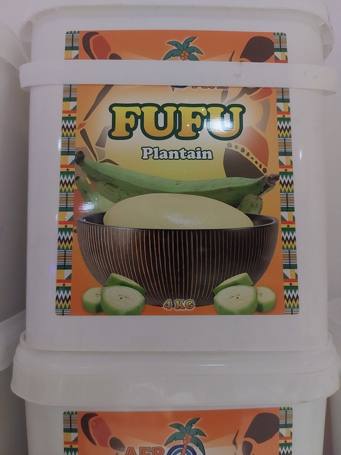 Plantain fufu