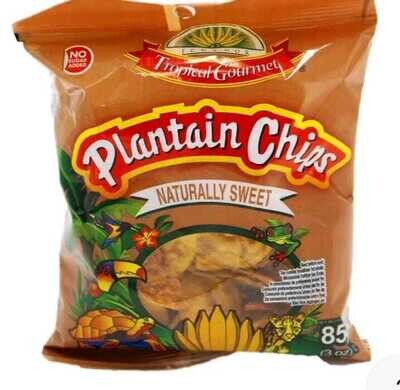 Tropical  Natural sweet plantain chips
