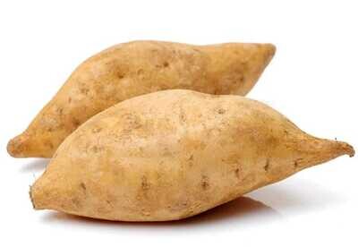 Sweet white potatoes