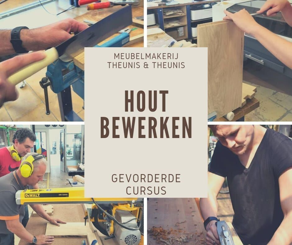 Gevorderde cursus houtbewerken