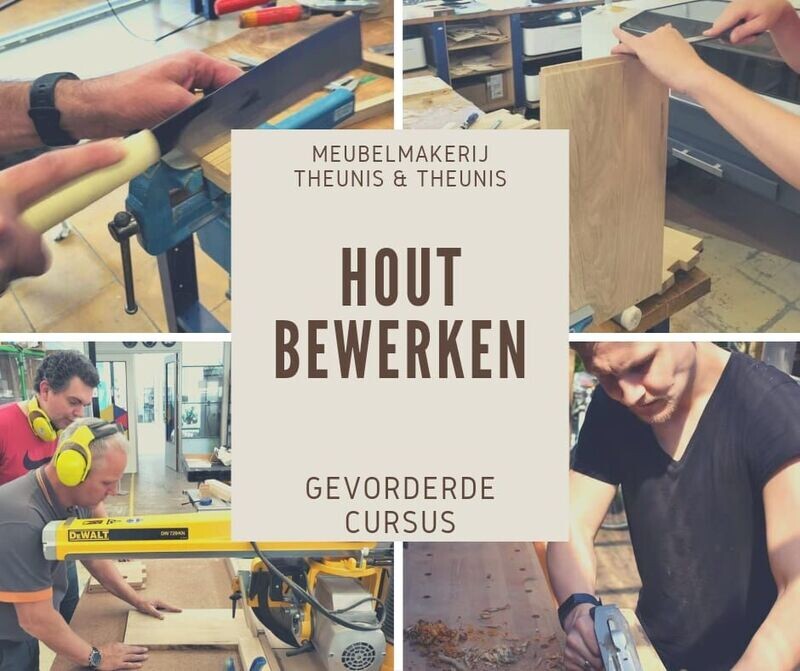 Gevorderde cursus houtbewerken