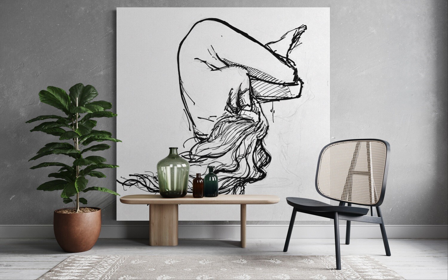 Sleeping Beauty - life drawing
