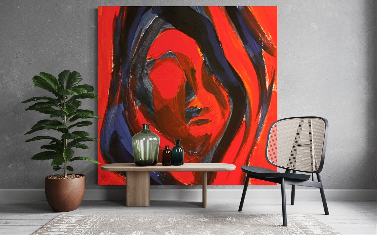 Red - Abstract Art