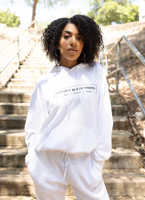 Sbt Unisex White Hoodie