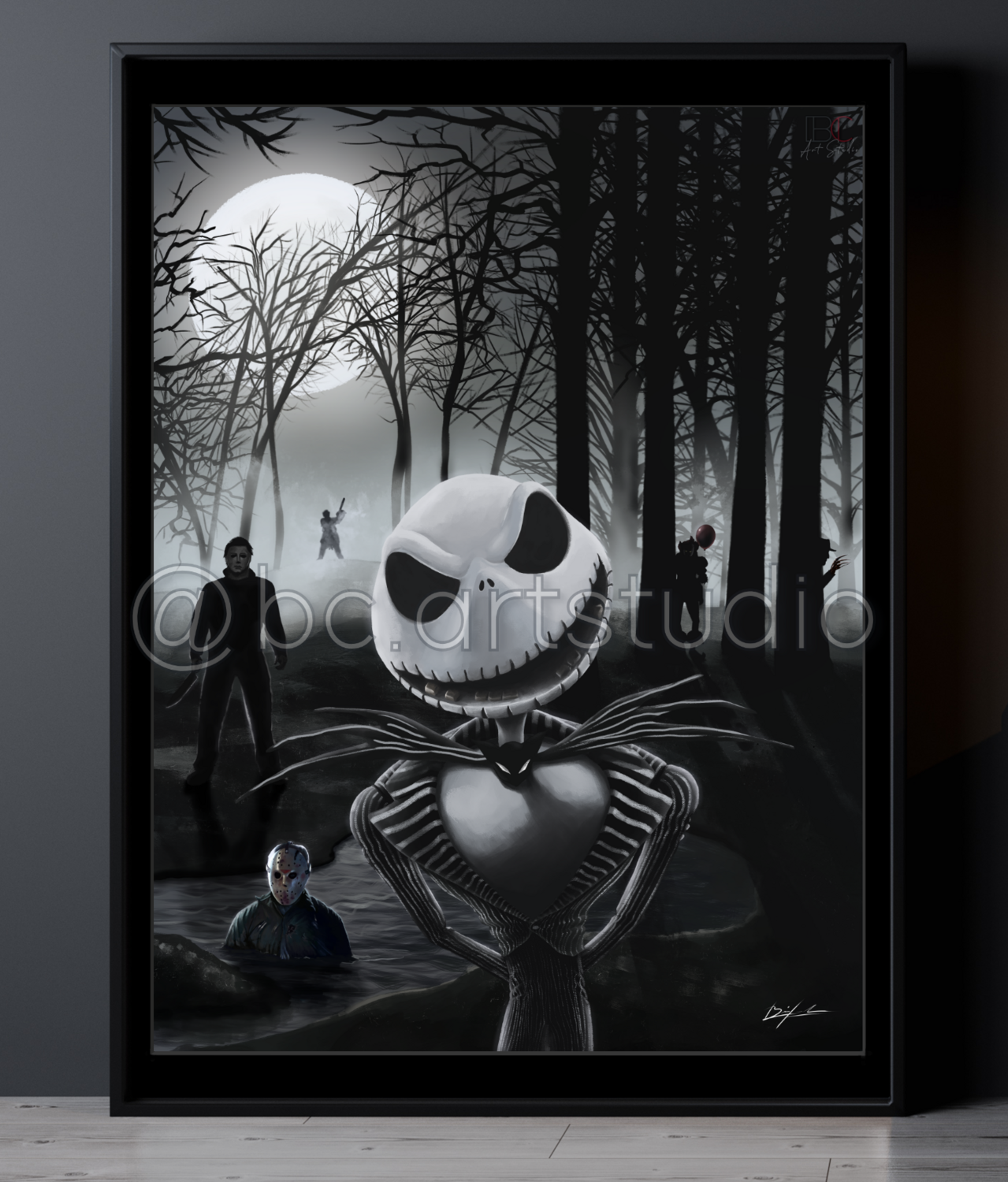 Jack Skellington &amp; &quot;Friends&quot; Drawing