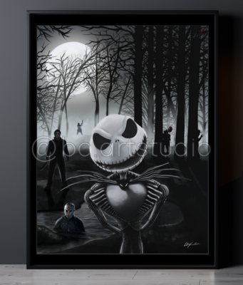 Jack Skellington &amp; &quot;Friends&quot; Drawing