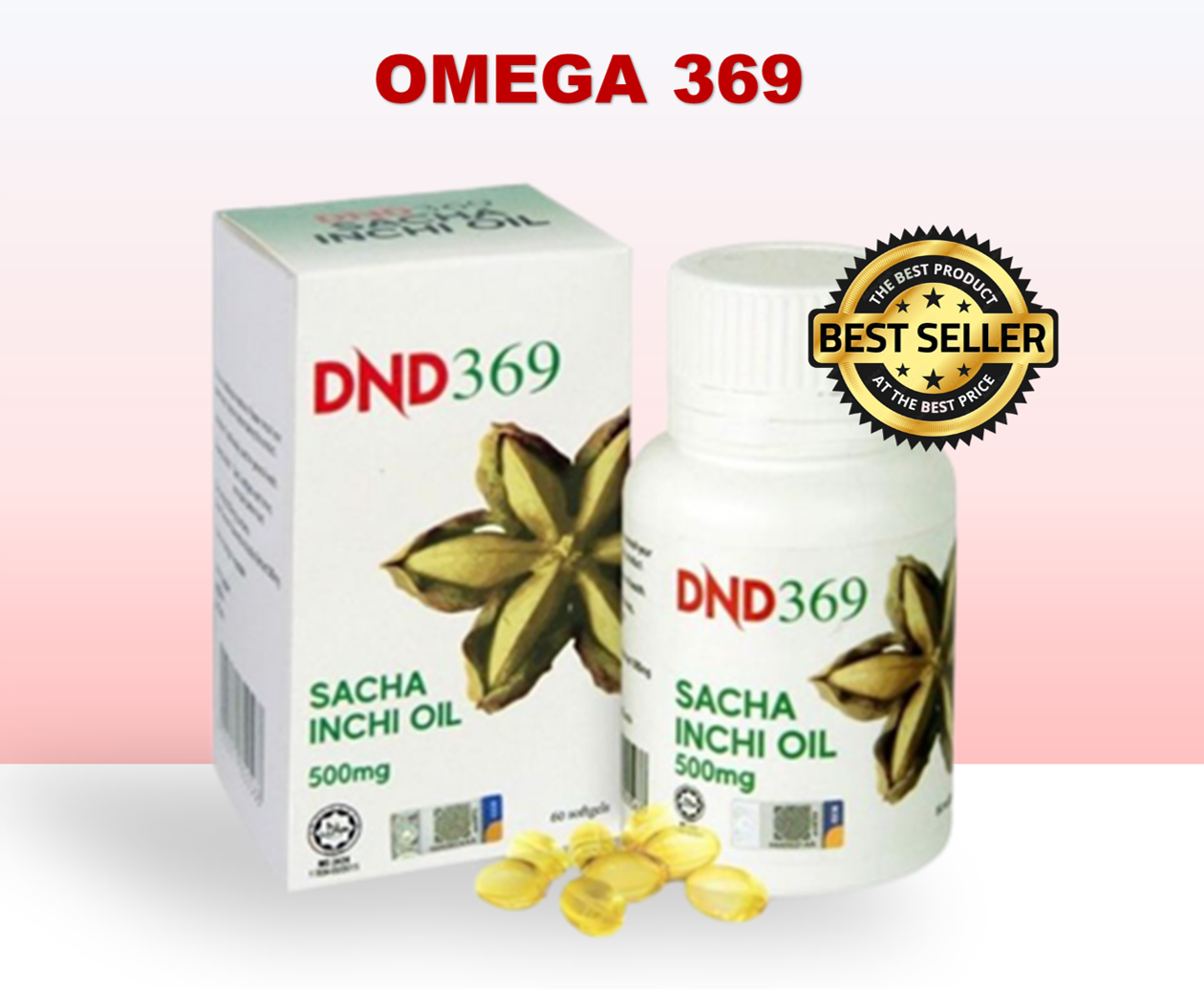 DND369 SACHA INCHI OIL (SOFT GEL)
