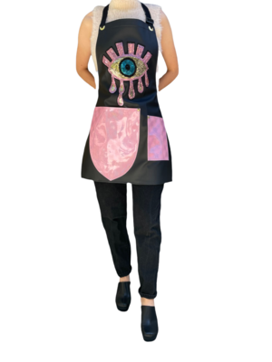 Black and Pink Eye