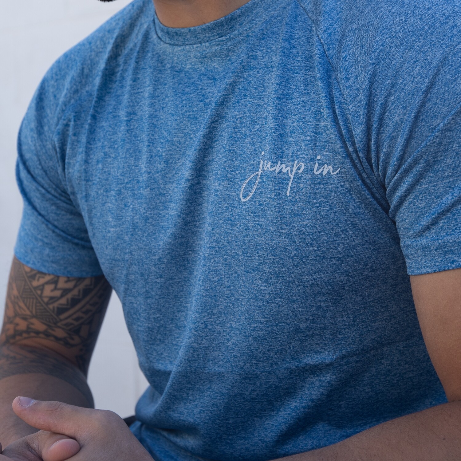 Jump In Athleisure T (Blue)