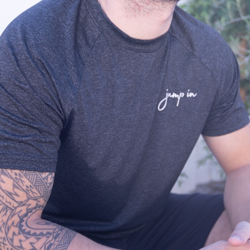 Jump In Athleisure T (Charcoal)