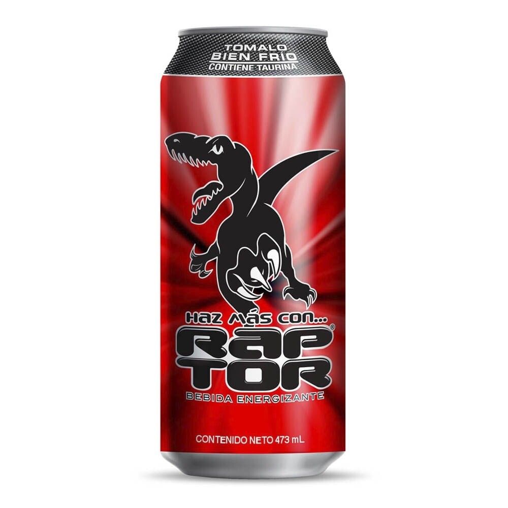 BEBIDA ENERGIZANTE RAPTOR 473ML