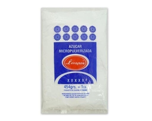 AZUCAR MICROPULVERIZADA LEVAPAN 454GR