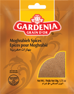 ESPECIES DE MOGHRABIEH GARDENIA 50G