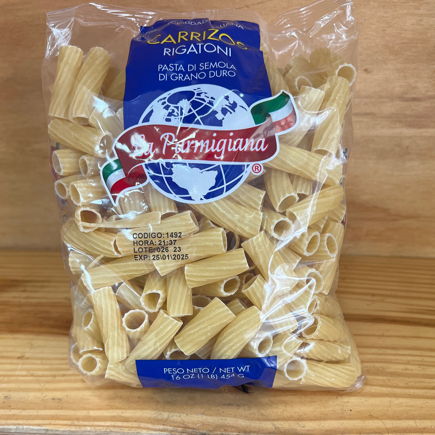 PASTA CARRIZOS LA PARMIGIANA 1LB