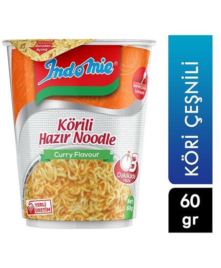 SOPA INSTANTANEA CURRY INDOMIE 60GR