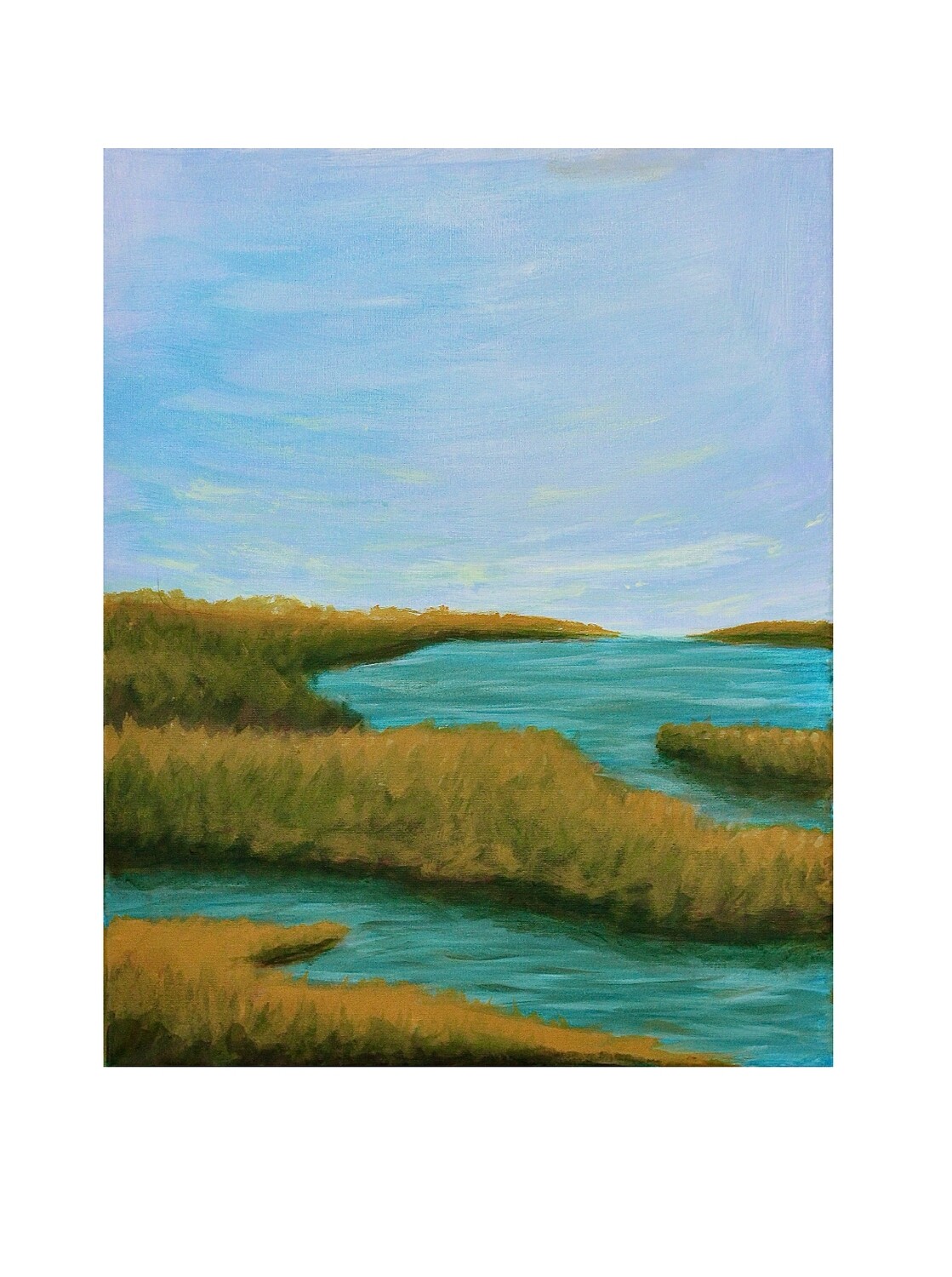 &quot;Marsh&quot; 19.5x15.5