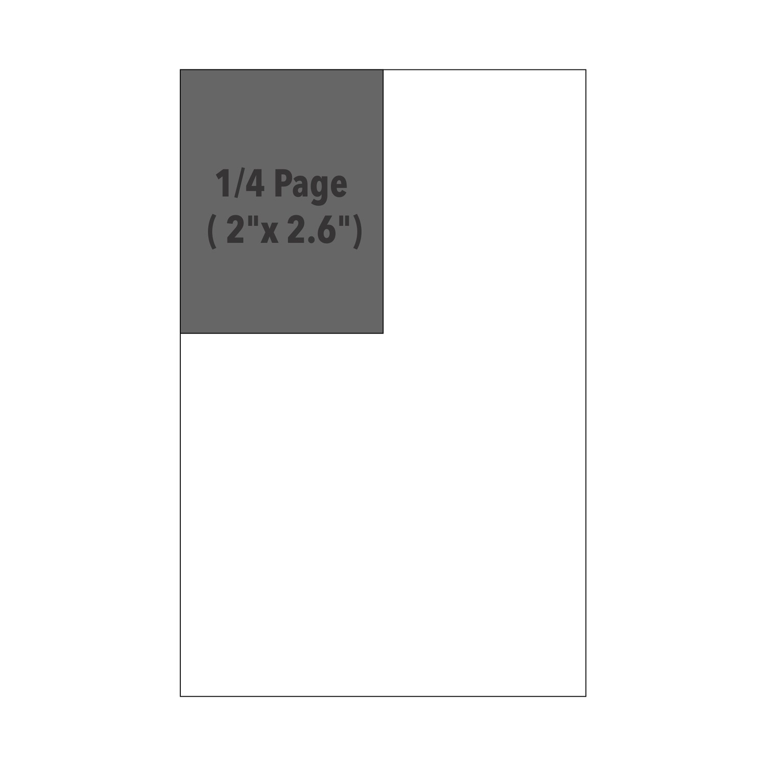 1/4 Page AD