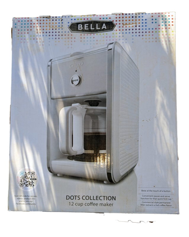 New Bella 12 Cup Coffee Maker