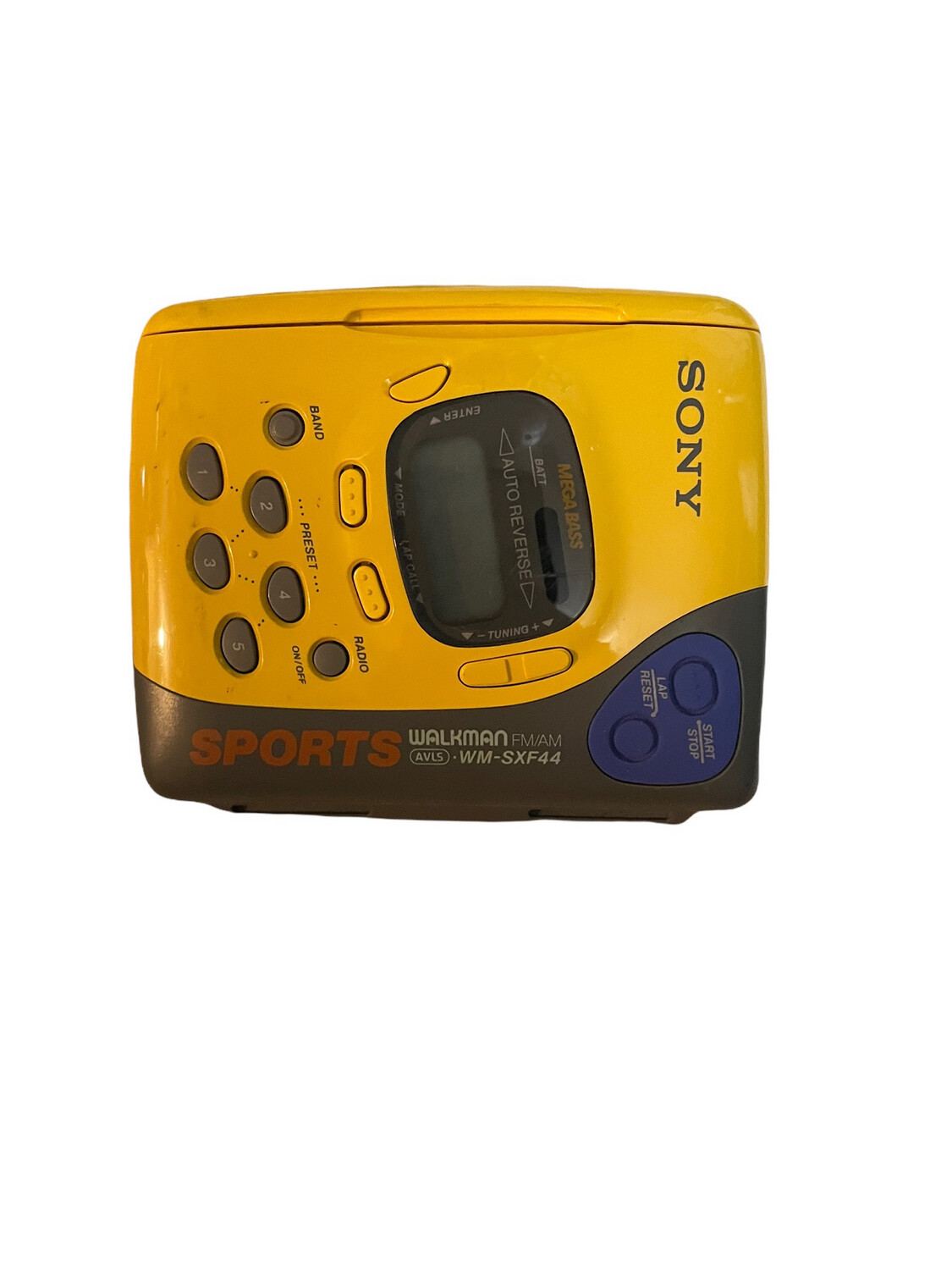 Sony Sports WM-SXF44 AM/FM Cassette Walkman - ( Preowned) tested
