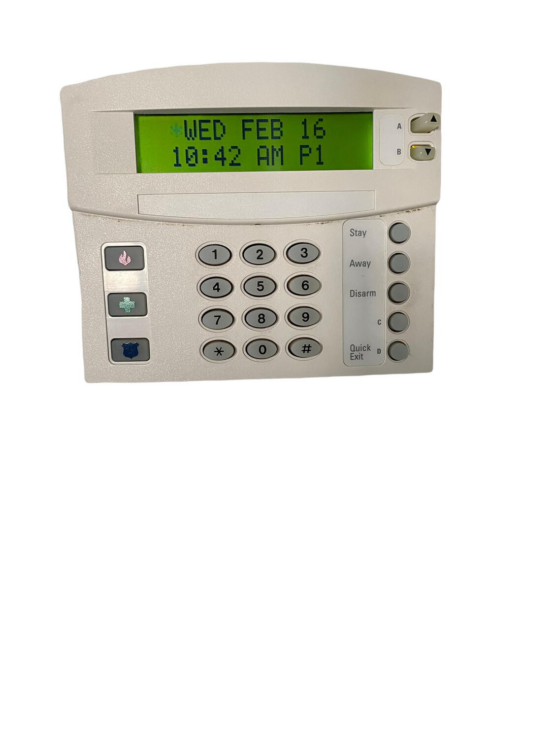 Interlogix Caddx, G.E.  NX-148E Alarm LCD Keypad USED nx8