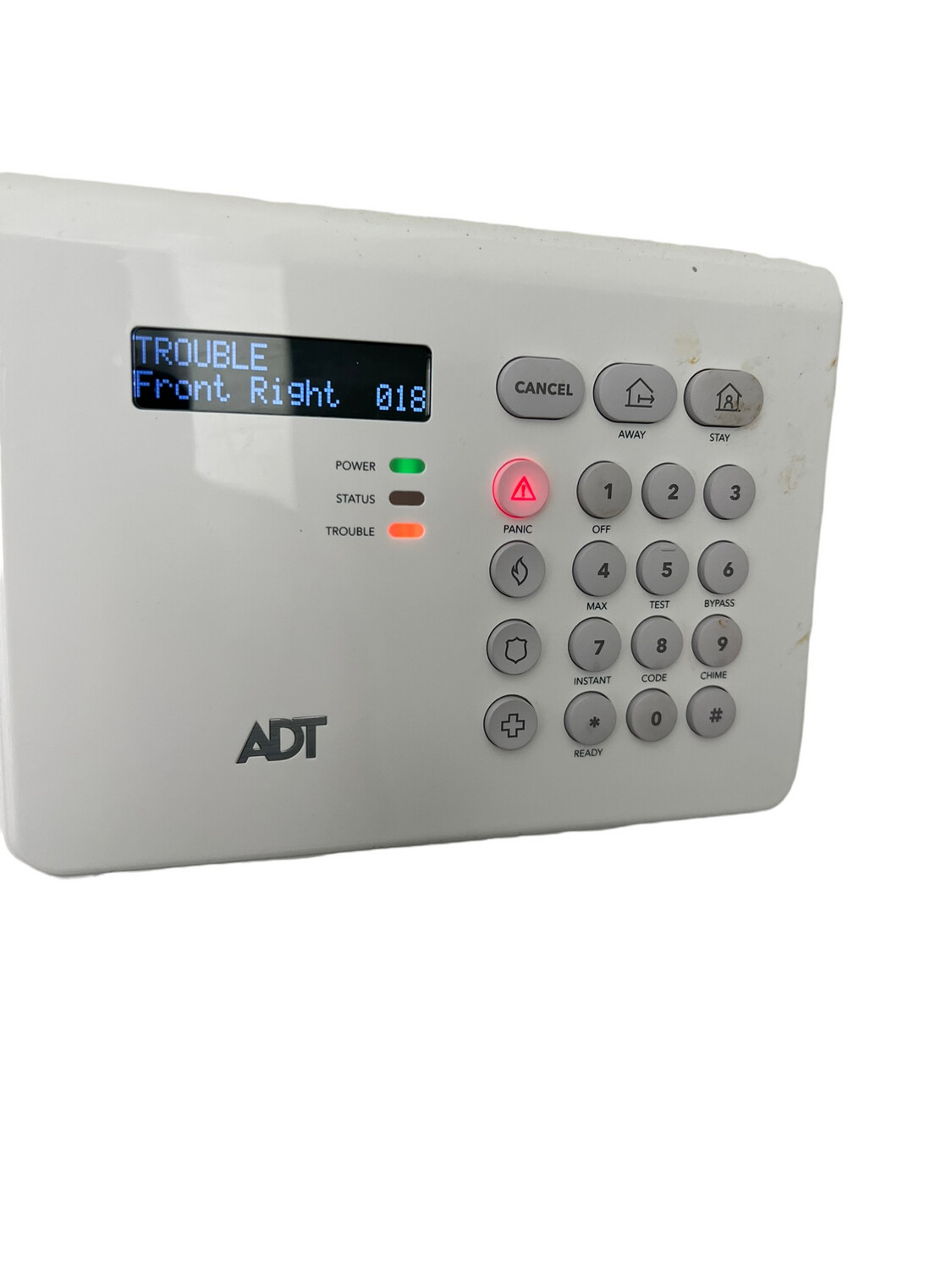 Honeywell ADT 2x16 Home Security Panel ADT2x16AIO-1 ( as is for parts untested)