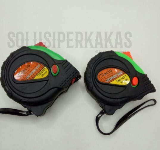Meteran Karet /Meteran Karet Tukang Measuring Tape uk.3m-5m-7,5m