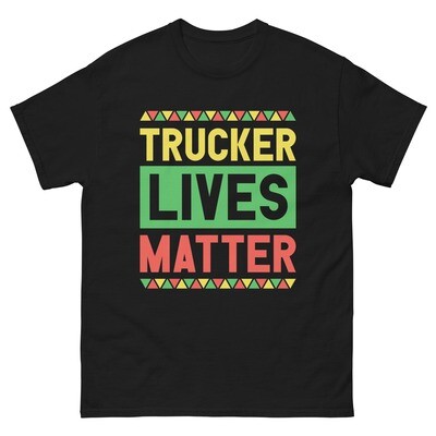 Freight Boss Trucker Lives Matter Men's Classic Tee