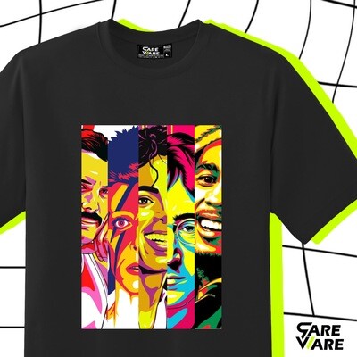 Veteran Artists Neon Graphic Shirt