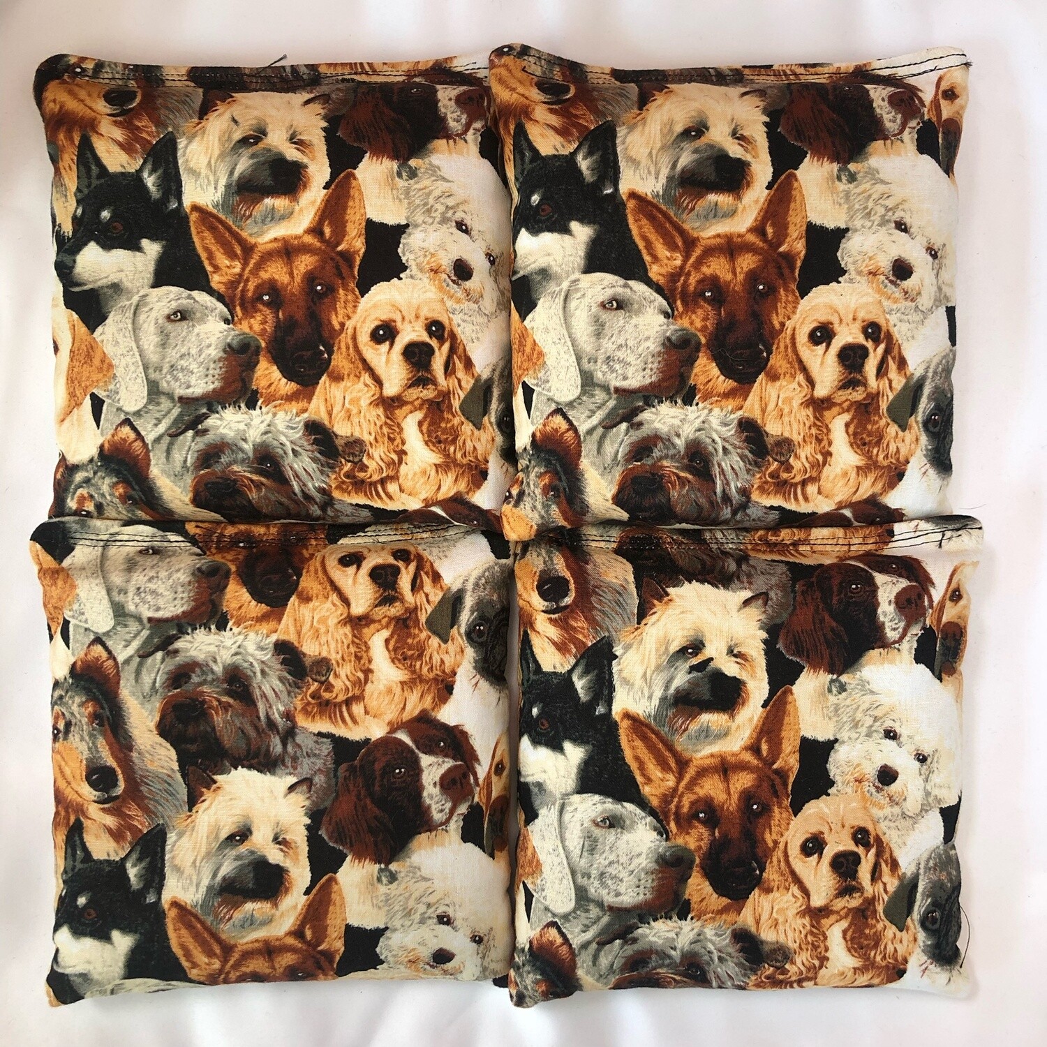Dogs Set of 4 Bags