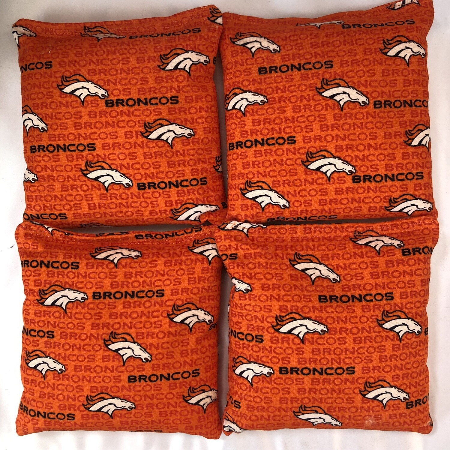 Denver Broncos Set of 4 Bags