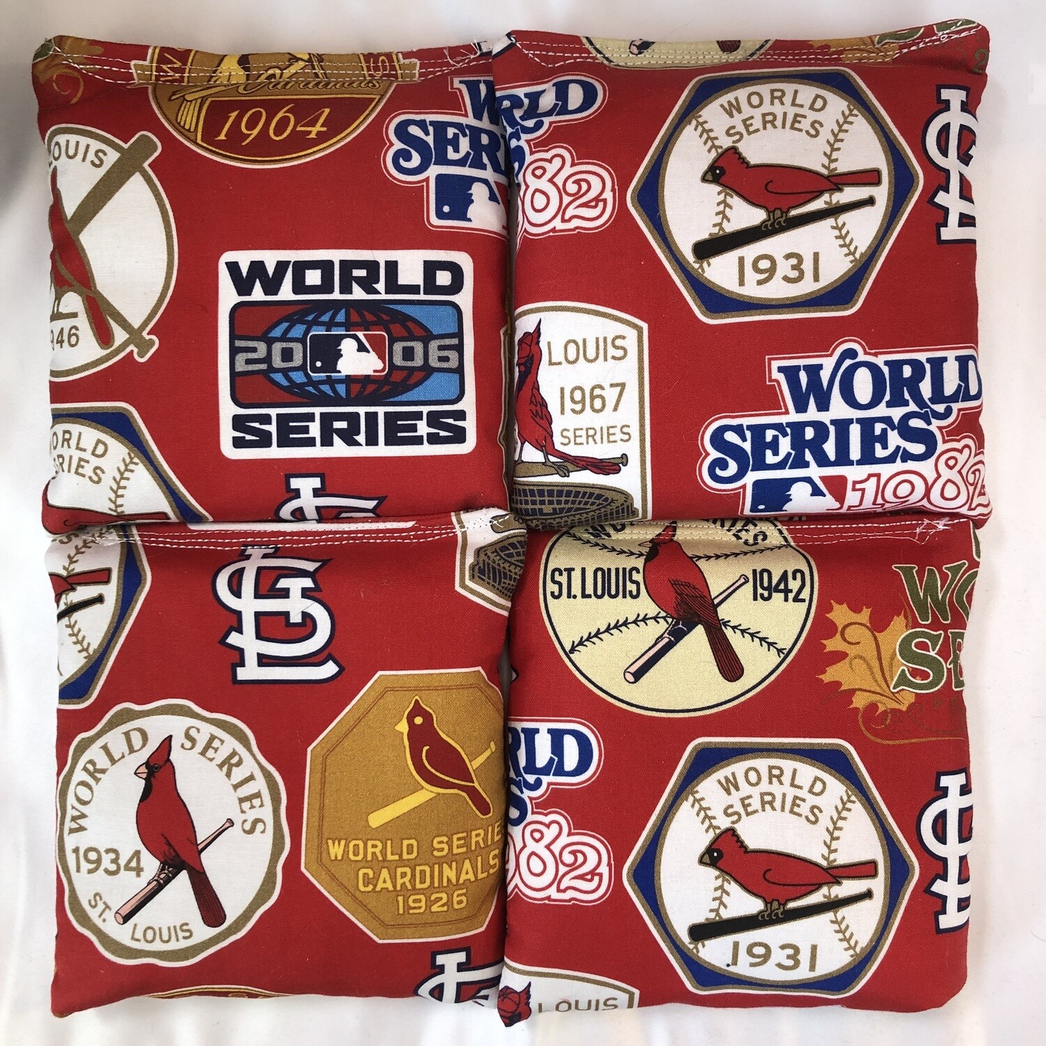 St. Louis Cardinals Set of 4 Bags