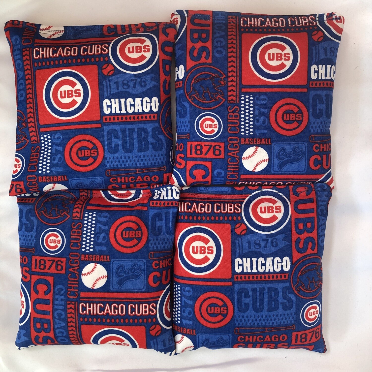 Chicago Cubs Set of 4 Bags