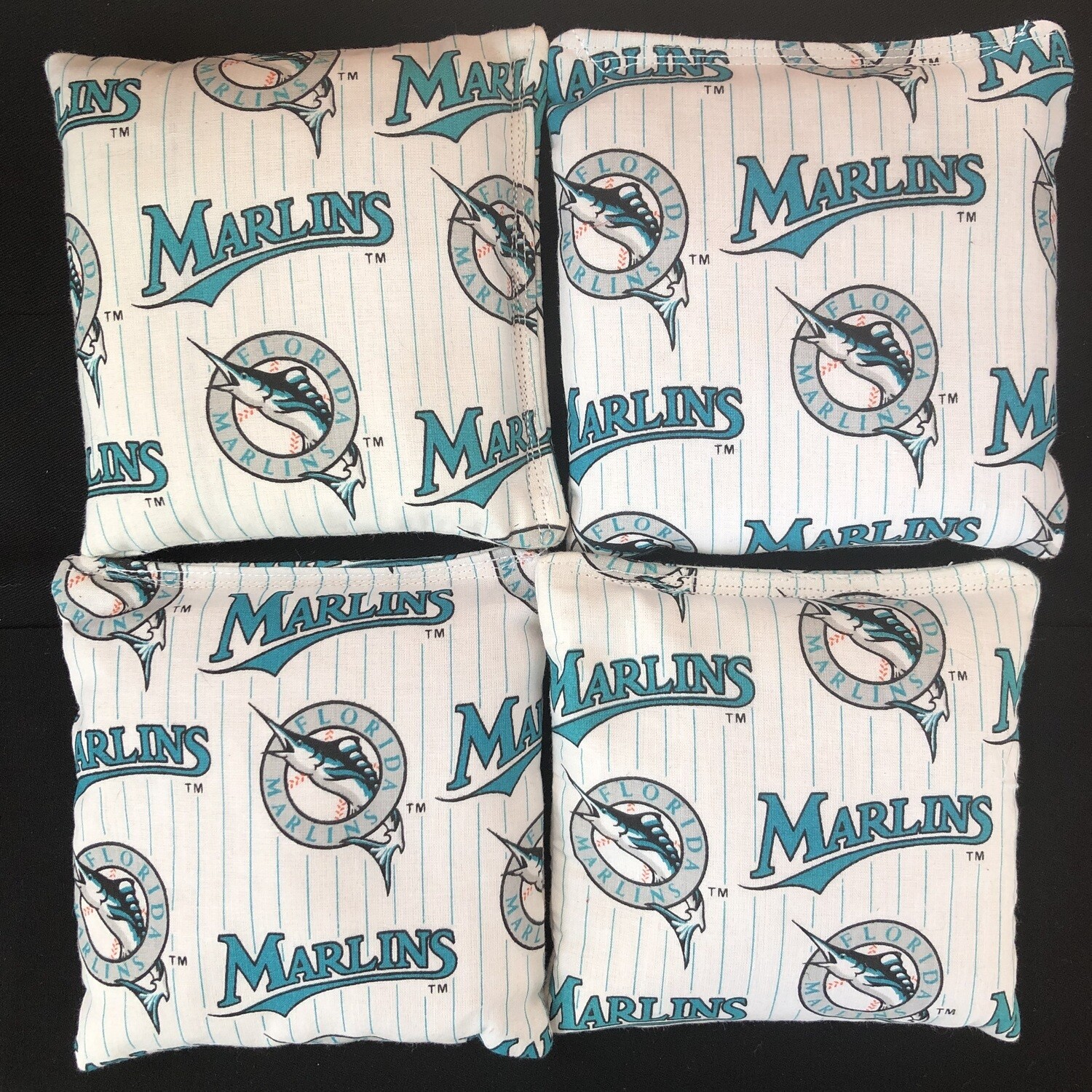 Miami Marlins Throwback Set of 4 Bags