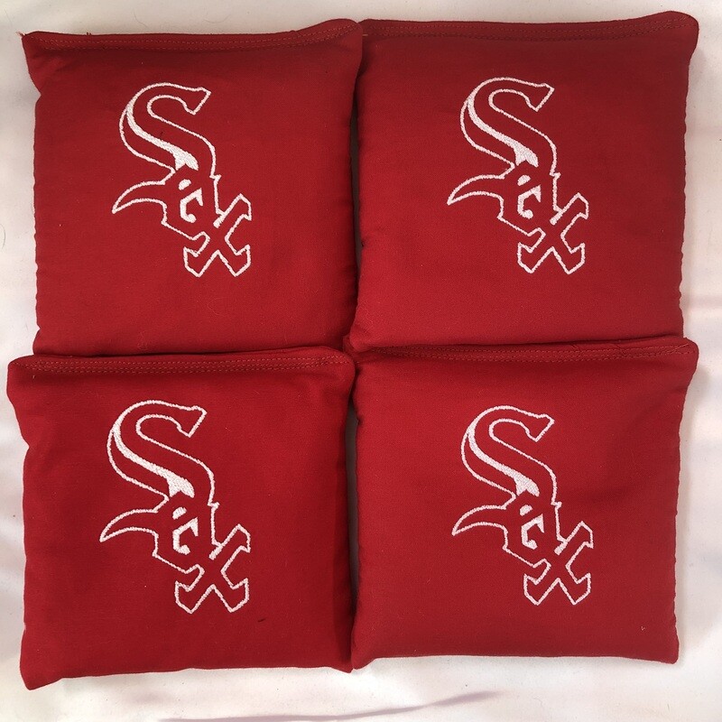 Chicago White Sox Embroidered Set of 4 Bags