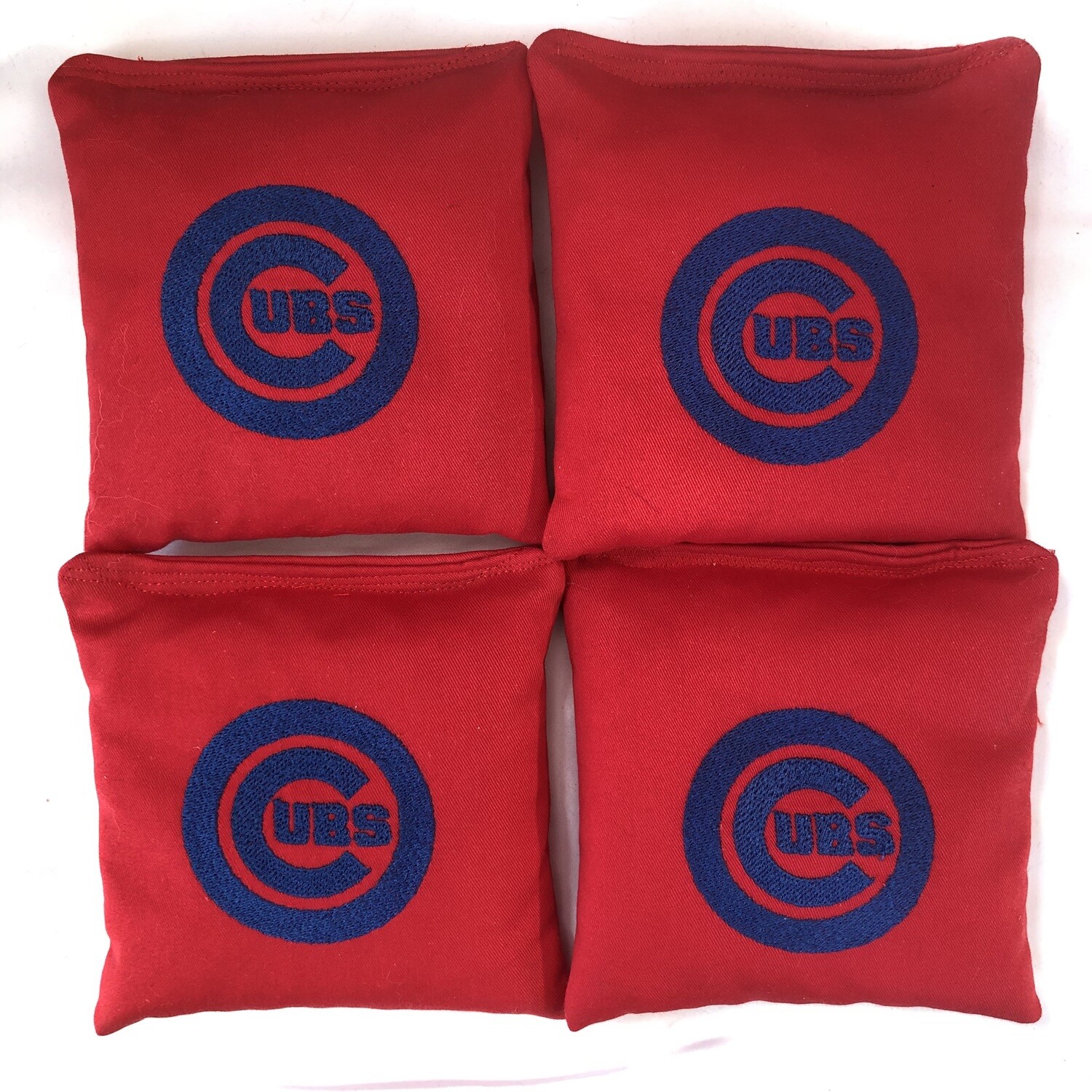 Chicago Cubs Embroidered Set of 4 Bags