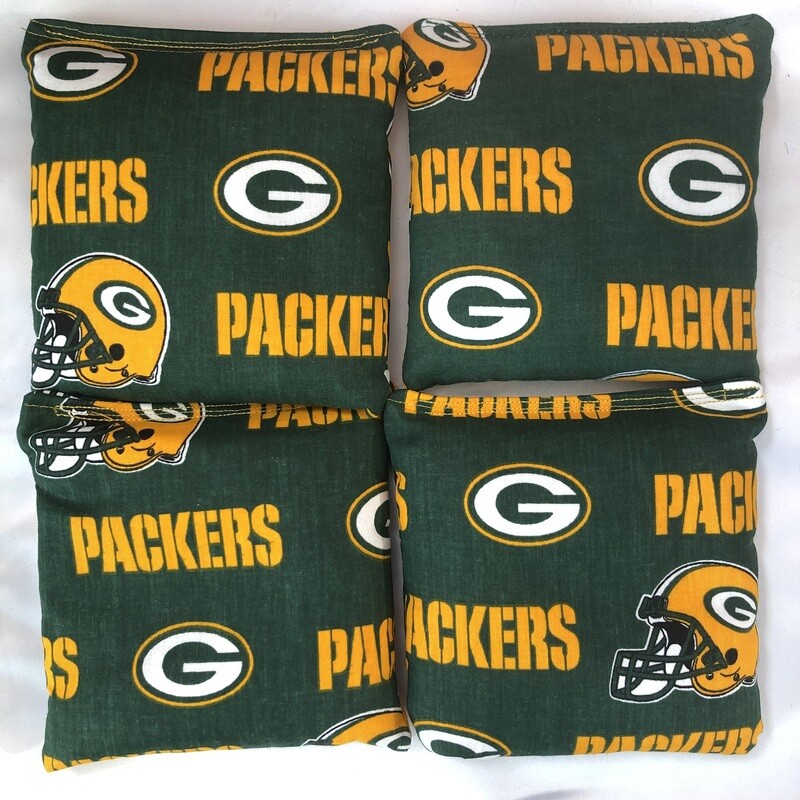 Green Bay Packers Set of 4 Bags
