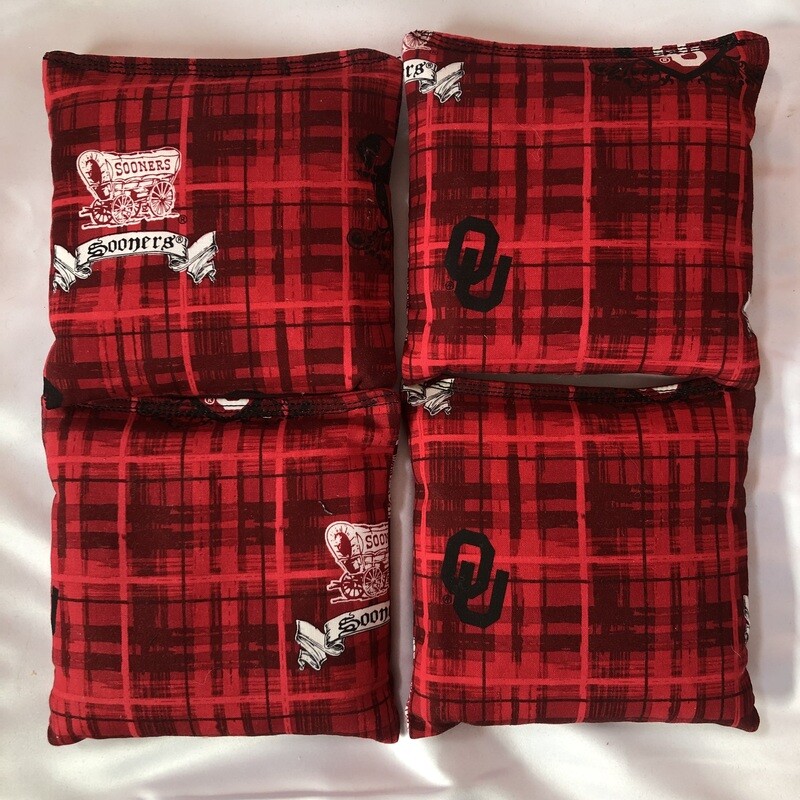 Oklahoma Sooners Set of 4 Bags