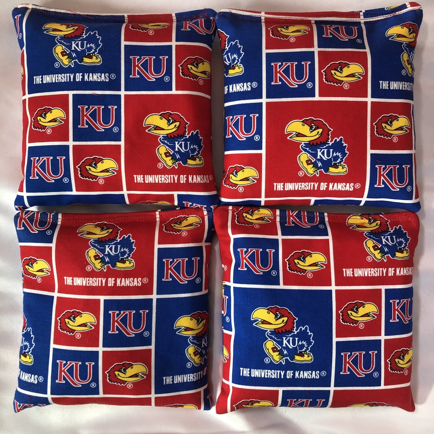 Kansas Jayhawks Set of 4 Bags