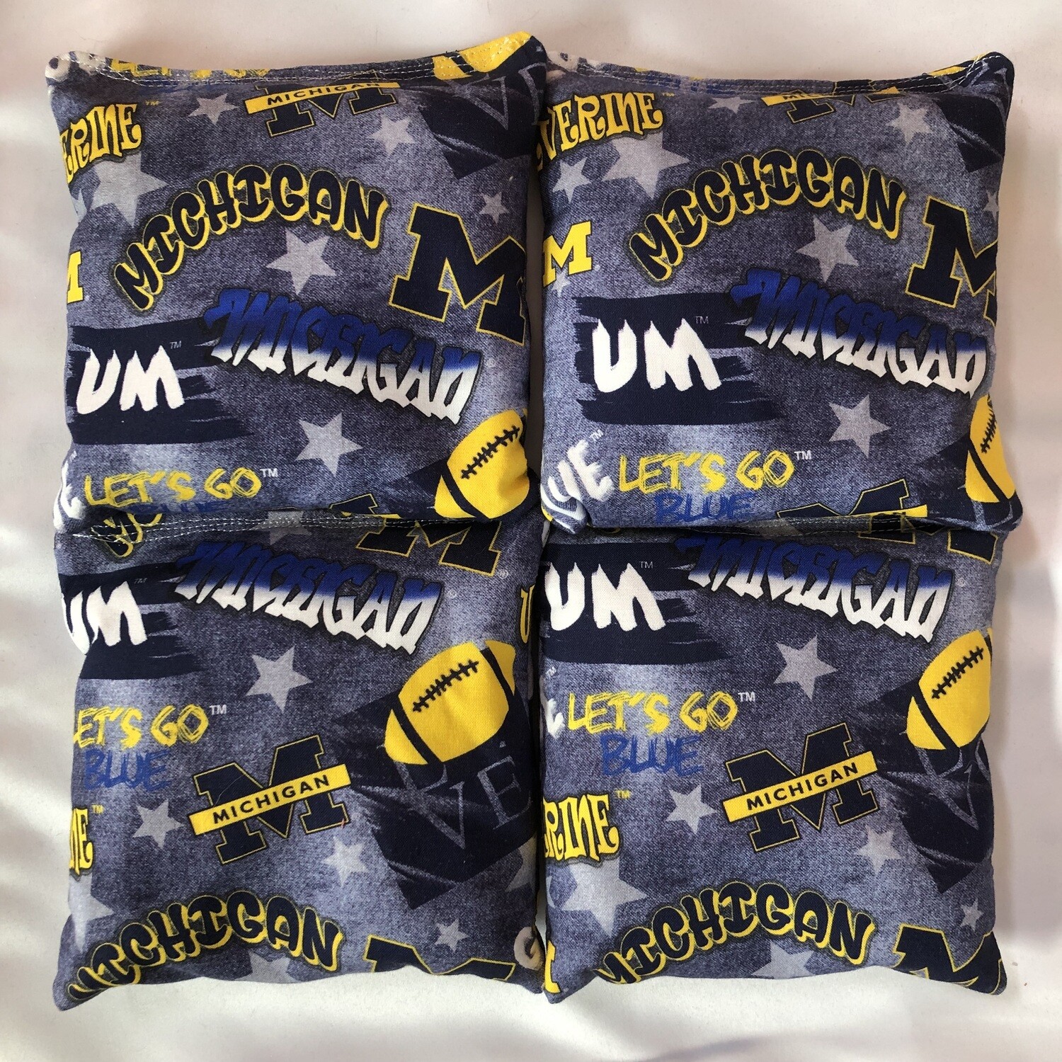 Michigan Wolverines Set of 4 Bags