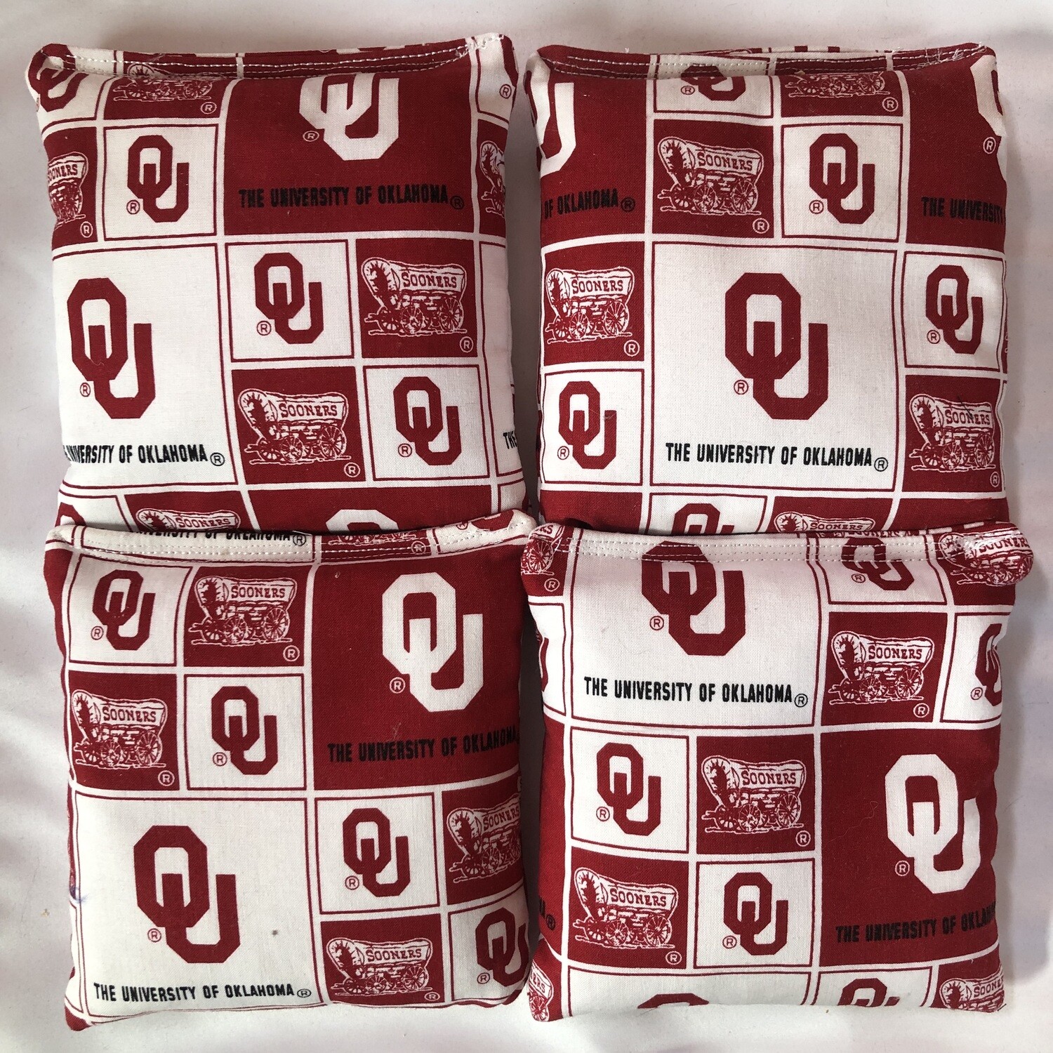 Oklahoma Sooners Set of 4 Bags