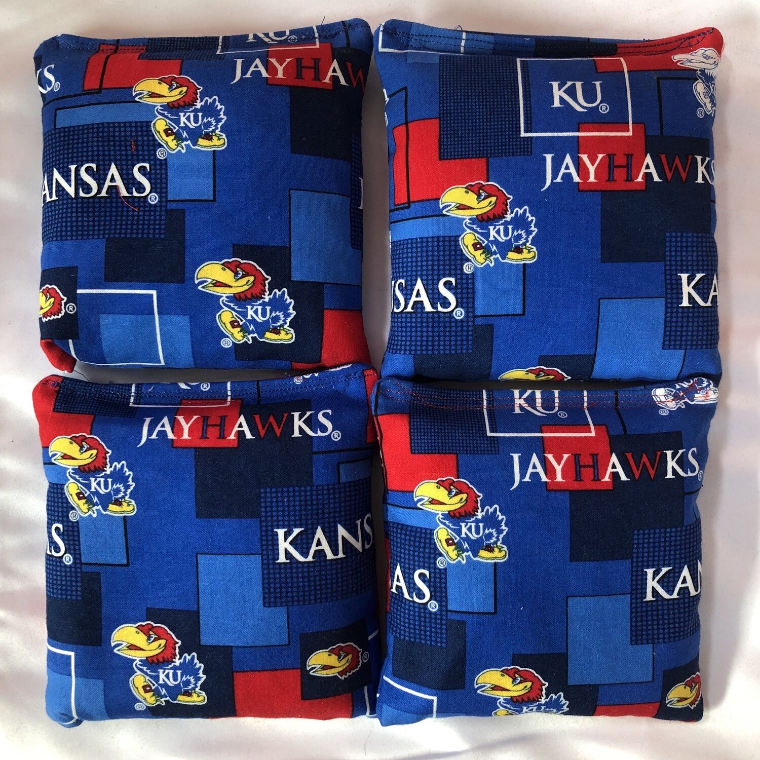Kansas Jayhawks Set of 4 Bags