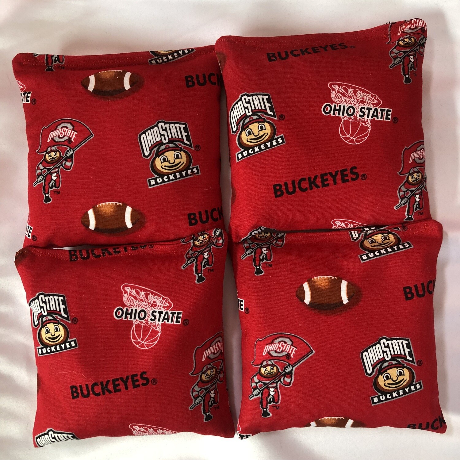 Ohio State Buckeyes Set of 4 Bags