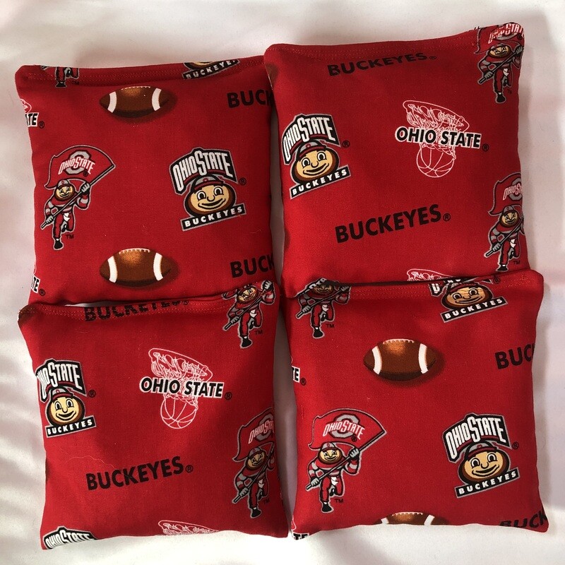 Ohio State Buckeyes Set of 4 Bags