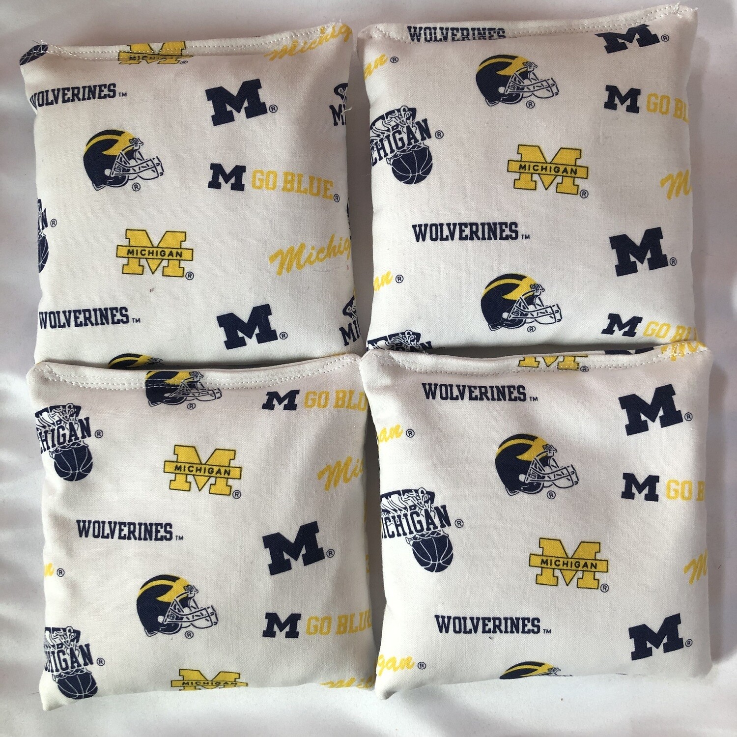 Michigan Wolverines Set of 4 Bags